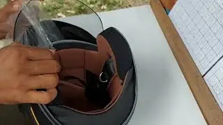 Unboxing Helm Honda Blue v2