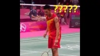 [CRAZY MOMENT] Lin Dan challenge HIMSELF and LOSE one point !!