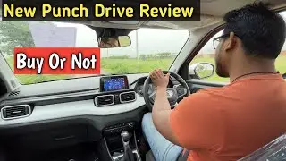 2023 New Tata Punch Drive Review | Tata Punch SR Driving |