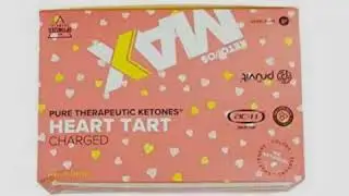 Pruvit KETO OS MAX Heart Tart Charged 20 Pack