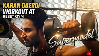 Karan Oberoi Workout at Reset Gym, Bandra #Supermodel #KaranOberoi 