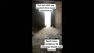 Flat len bohat asaan tareeka, Downpayment 7 lac, 8 months mai qabza, baki rehte way den 4 saal.37lac