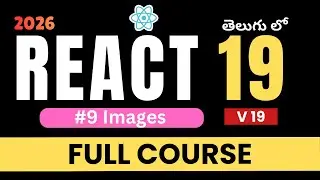 9. Images in React | React 19 Tutorial for Beginners in Telugu