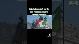 Italy brings draft law to ban religious prayers outside mosques