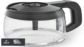 12 Cup Glass Coffee Carafe Replacement Compatible ONLY with Ninja Coffee Brewer Maker