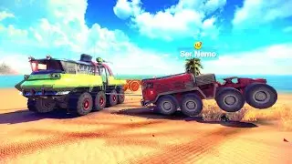 TITAN TRY TO PULL HEAVY ICEBREAKER | NEW OFF THE ROAD 1.7.1 OPEN WORLD DRIVING GAME SIMULATOR