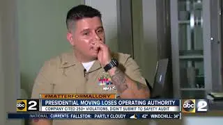 Moving company's license revoked due to safety, not the 250+ violations