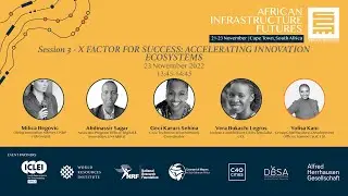 African Infrastructure Future: Session 3 - X Factor for Success: Accelerating Innovation Ecosystems