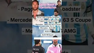 Lionel Messi's Car Collection