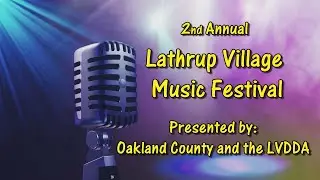 City of Lathrup Village.  Music Festival 2024. August 10, 2024.
