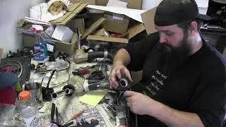 How to pull Wires in Ape Hanger Handle Bars