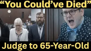 Судья Флейшер вынес суровое предупреждение после того, как 65-летний мужчина был пойман за вдыхан...