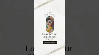 Want to launch a digital shop but the tech is holding you up.. grab out Done for you Wix shop NOW!!