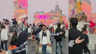 Vrindavan Prem Mandir vlog Part 1 🙏❤️🙇