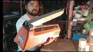 Plastic bag sealing machine repair