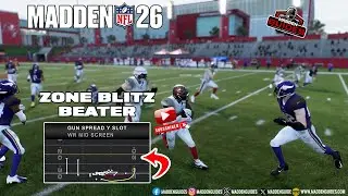 WR Mid Screen Guide: An Effective Gun Spread Y Slot Play in Madden NFL 26