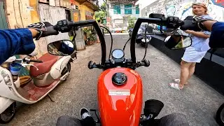 Harley Davidson 48 Stage 1 | Talad Noi Street Art and Hidden Café in Bangkok THAILAND