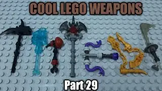 COOL LEGO WEAPONS you can build for your minifigures - Pt 29