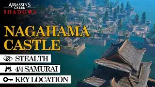 Nagahama Castle stealth walkthrough (legendary Mamushi Snake Robes) | Assassin's Creed Shadows