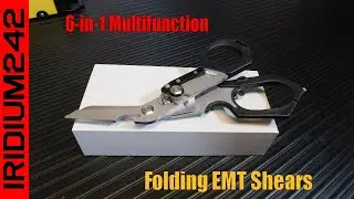 TIANLUG 6 in 1 Multifunction Folding EMT Shears
