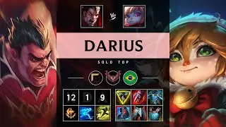 Darius Top vs Poppy - BR Grandmaster Patch 25.12