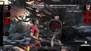 mk mobile match 192 with gold Kombat kup and shao