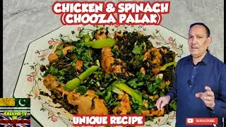 Chicken and Spinach Dish Recipe | Chooza Palak | Cooking | Indian Curry | Desi Cooking