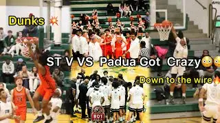 This Game was Crazy 😳 ST V Vs Padua 