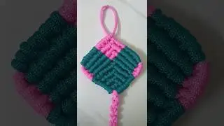 macrame work design #handwork #diy