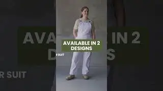 Pure White Overalls and Boiler Suits for All #painters and #creators . Work well with #ritdye 🎨
