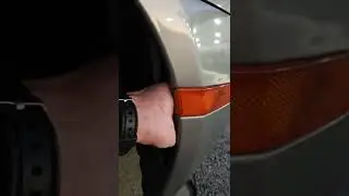 G35 Infiniti front running light replacement diy