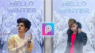 PicsArt Witer Snowfall 🔥🔥Photo Editing | Winter Photo Editing Picsart | Winter Photo Editing