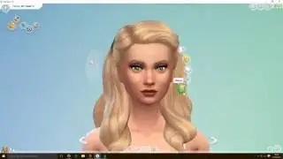 Sims 4 CAS - Sandy Thompson - Welcoming Blonde (No CC)