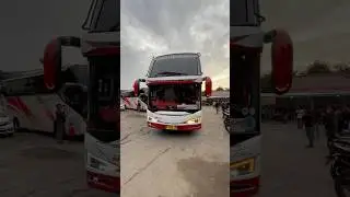 PESONA BUS TINGKAT MEWAH JKT-MALANG #bus #mtrans #tentrem #viralshorts #fyp #viralvideo