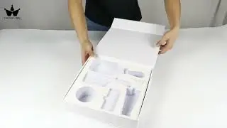 Custom magnetic hair care product set packaging box. #custompackaging #packagingdesign