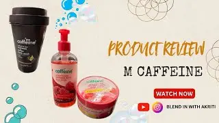 M Caffeine Body Wash & Body Scrub honest review | #bodywash #honestreview #bodycare #mcaffeine #new