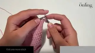 Elastisk aflukning / Elastic bind-off