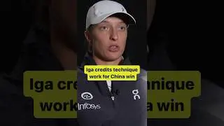 Iga Swiatek wins China Open for first WTA 1000 title since Rome 2022 (🎥: WTA/SNTV)