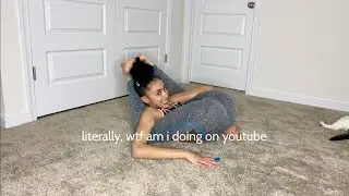 so i tried doing yoga...