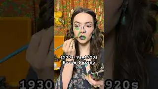 Урок по черно-белому макияжу для фильмов 1930-х и 1920-х годов. 🎨Старый Голливуд, винтажный макия...
