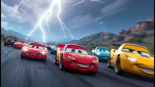 Lightning McQueen vs Jackson Storm &ndash; The Thunder Valley Showdown!