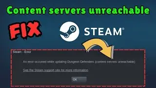 How to Fix Steam content server unreachable (2025)