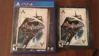 Batman Return to Arkham Collection (PS4) Unboxing!