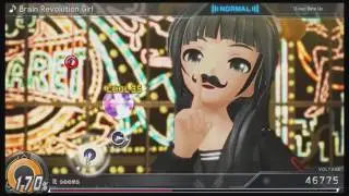Hatsune Miku Project Diva X - Brain Revolution Girl (Normal Difficulty) Chance Time Complete