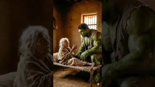 💚 HULK KI DADI BEEMAR | Emotional Hulk Story | New Hulk Cartoon Video  #ai #aistory #shorts