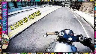 Riding My BMW K100 Cafe Racer to a Job Interview