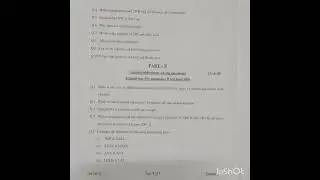 4 Sem Microprocessor and Interface.|| Paper rtu 2022