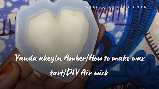 PLANT THERAPY🌺|HOW TO MAKE WAX TART|DIY AIR WICK|YANDA AKEYIN JANANI