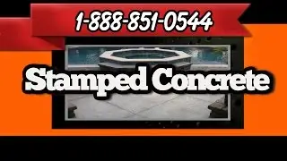 Stamped Concrete Ma Contractor Patio Pool Deck Walkway