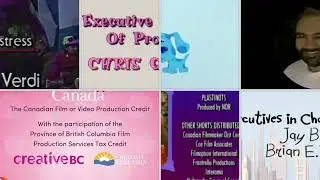 Allegra’s Window, Barney, Berry in the Big City, Blue’s Clues, DCSHG, E’s C, GGI, SF Credits Remix
